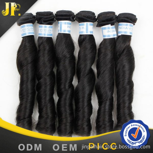 Strong weft double drawn permanent hair extensions indian remy hair